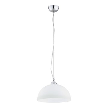 Kattokruunu johdossa HILIA 1xE27/15W/230V valkoinen