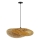 Kattokruunu johdossa HILO 1xE27/40W/230V halkaisija 80 cm bambu