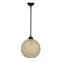 Kattokruunu johdossa JUTE 1xE27/60W/230V beige