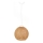 Kattokruunu johdossa JUTE 1xE27/60W/230V beige