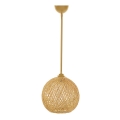 Kattokruunu johdossa JUTE 1xE27/60W/230V beige