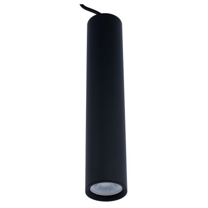 Kattokruunu johdossa KARADON 1xGU10/30W/230V 29 cm musta