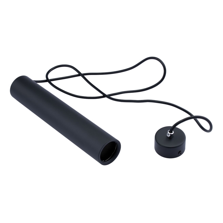 Kattokruunu johdossa KARADON 1xGU10/30W/230V 29 cm musta