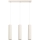 Kattokruunu johdossa KARBON 3xGU10/10W/230V kerma