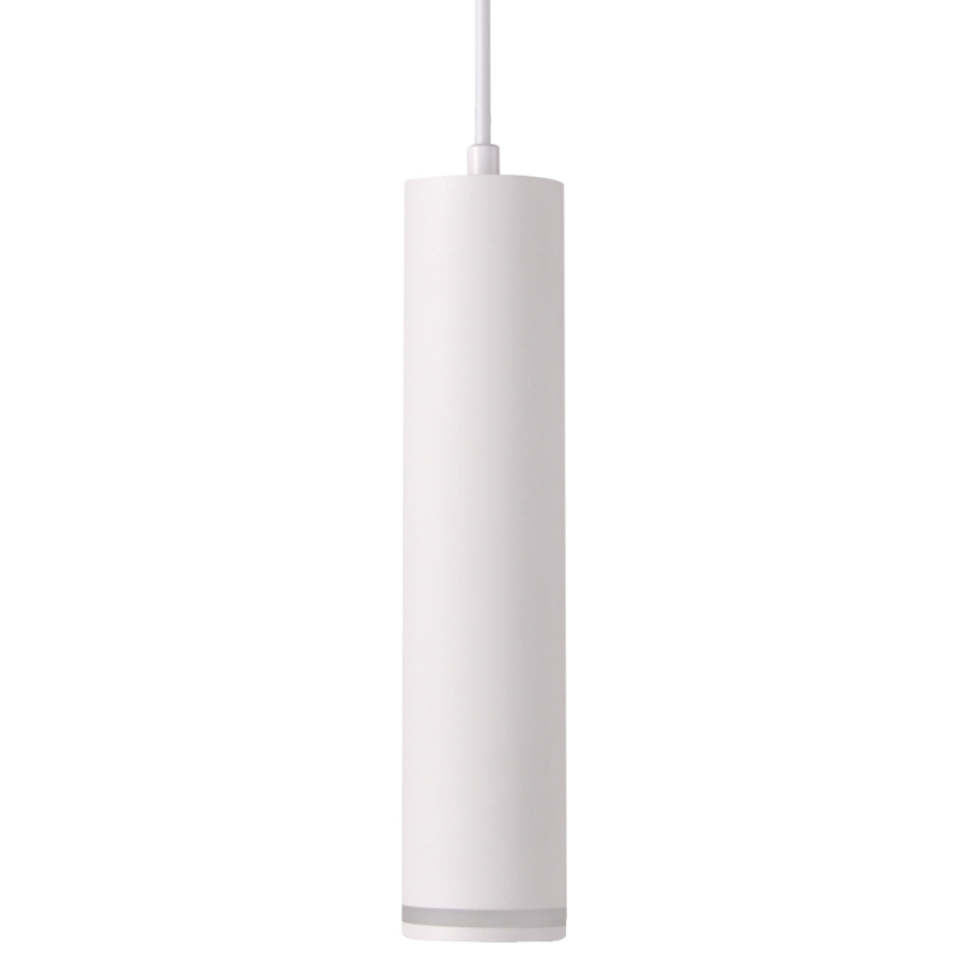 Kattokruunu johdossa kiskojärjestelmään PARIISI 3xGU10/10W/230V + 1 m kisko systeemi valkoinen