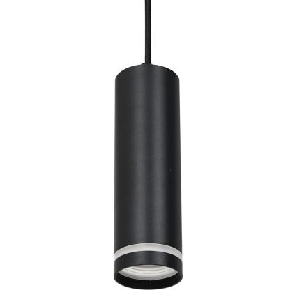 Kattokruunu johdossa kiskojärjestelmään PIPE 1xGU10/25W/230V musta