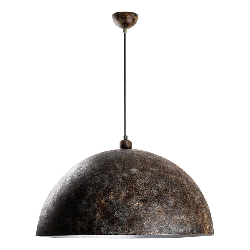 Kattokruunu johdossa KURE 1xE27/40W/230V halkaisija 60 cm harmaa