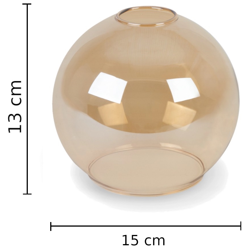 Kattokruunu johdossa LACRIMA HONEY 1xE27/60W/230V
