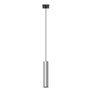 Kattokruunu johdossa LAGOS 1xGU10/10W/230V kiiltävä kromi