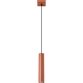 Kattokruunu johdossa LAGOS 1xGU10/10W/230V punainen