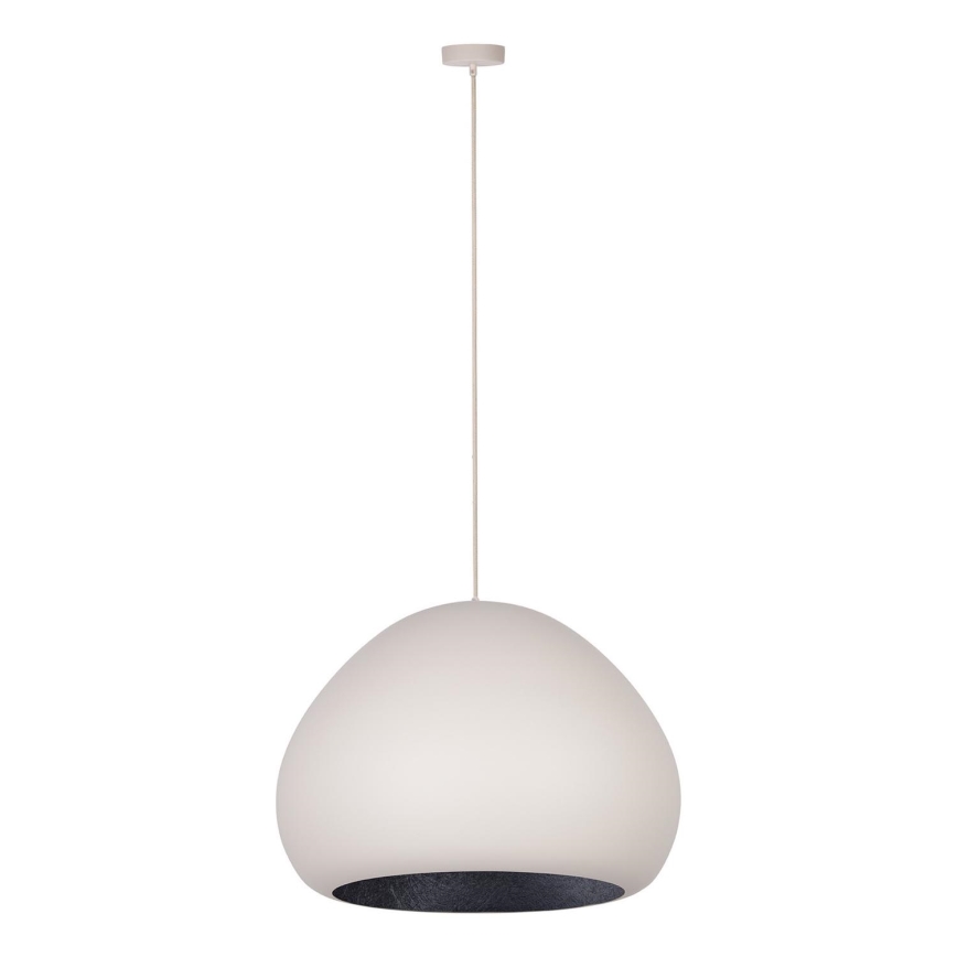 Kattokruunu johdossa LAVA 1xE27/15W/230V kerma/musta