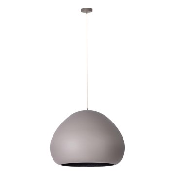 Kattokruunu johdossa LAVA 1xE27/15W/230V taupe/musta