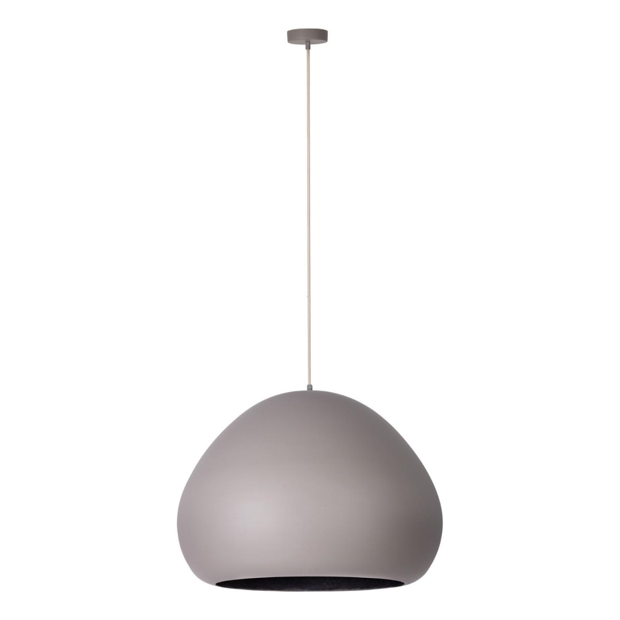 Kattokruunu johdossa LAVA 1xE27/15W/230V taupe/musta