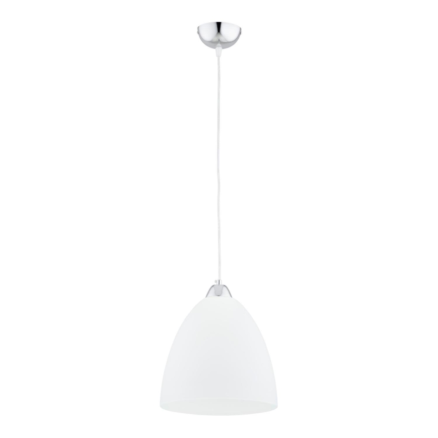Kattokruunu johdossa LERA 1xE27/15W/230V kiiltävä kromi