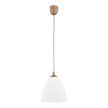 Kattokruunu johdossa LERA 1xE27/15W/230V kulta