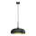 Kattokruunu johdossa LINCOLN 1xE27/60W/230V d. 35 cm vihreä