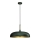 Kattokruunu johdossa LINCOLN 1xE27/60W/230V d. 45 cm vihreä