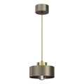 Kattokruunu johdossa MARTI 1xE27/15W/230V messinki/kulta