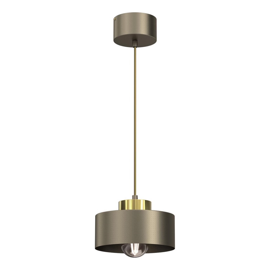 Kattokruunu johdossa MARTI 1xE27/15W/230V messinki/kulta