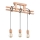 Kattokruunu johdossa MAXXY 3xE27/15W/230V beige