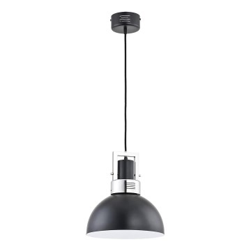 Kattokruunu johdossa MEGEN 1xE27/15W/230V musta