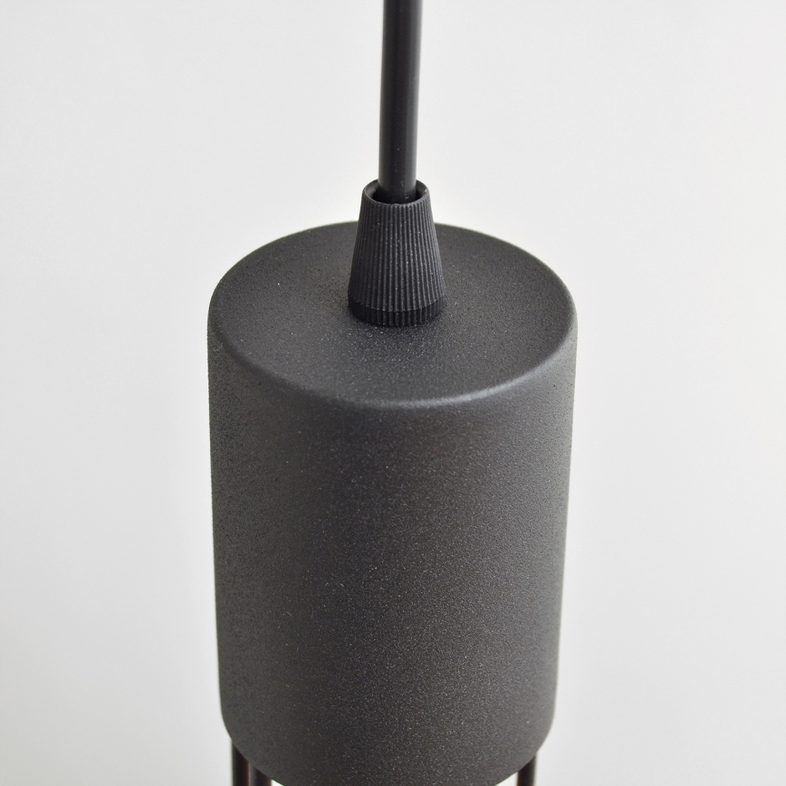 Kattokruunu johdossa MELODY 2xE27/15W/230V musta