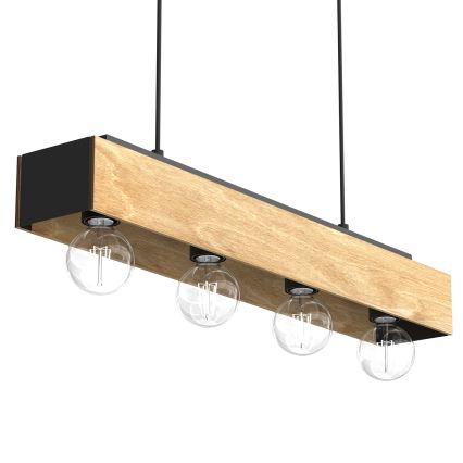 Kattokruunu johdossa MILUZA 4xE27/15W/230V