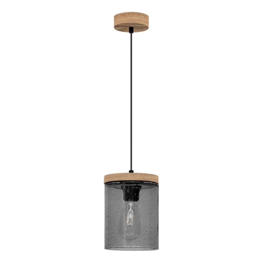 Kattokruunu johdossa MONSUN 1xE27/60W/230V mänty