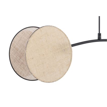 Kattokruunu johdossa MOTIF 2xE27/15W/230V beige