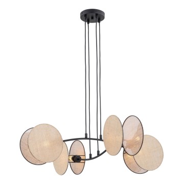 Kattokruunu johdossa MOTIF 4xE14/10W/230V beige