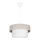 Kattokruunu johdossa NATA 1xE27/60W/230V beige