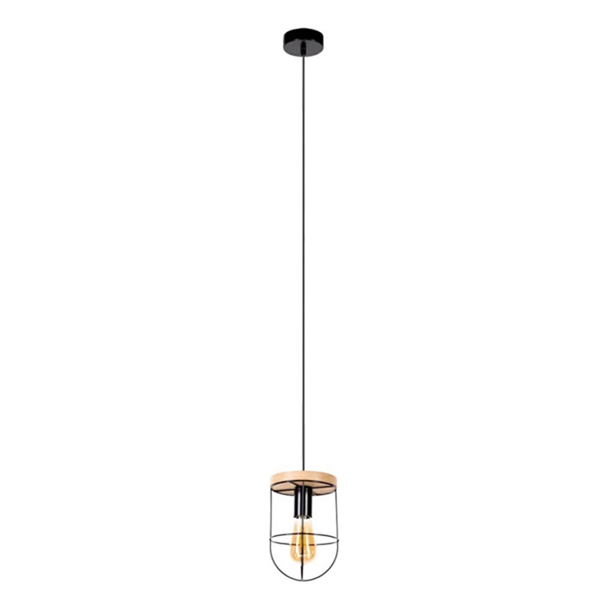 Kattokruunu johdossa NETUNO 1xE27/60W/230V tammi