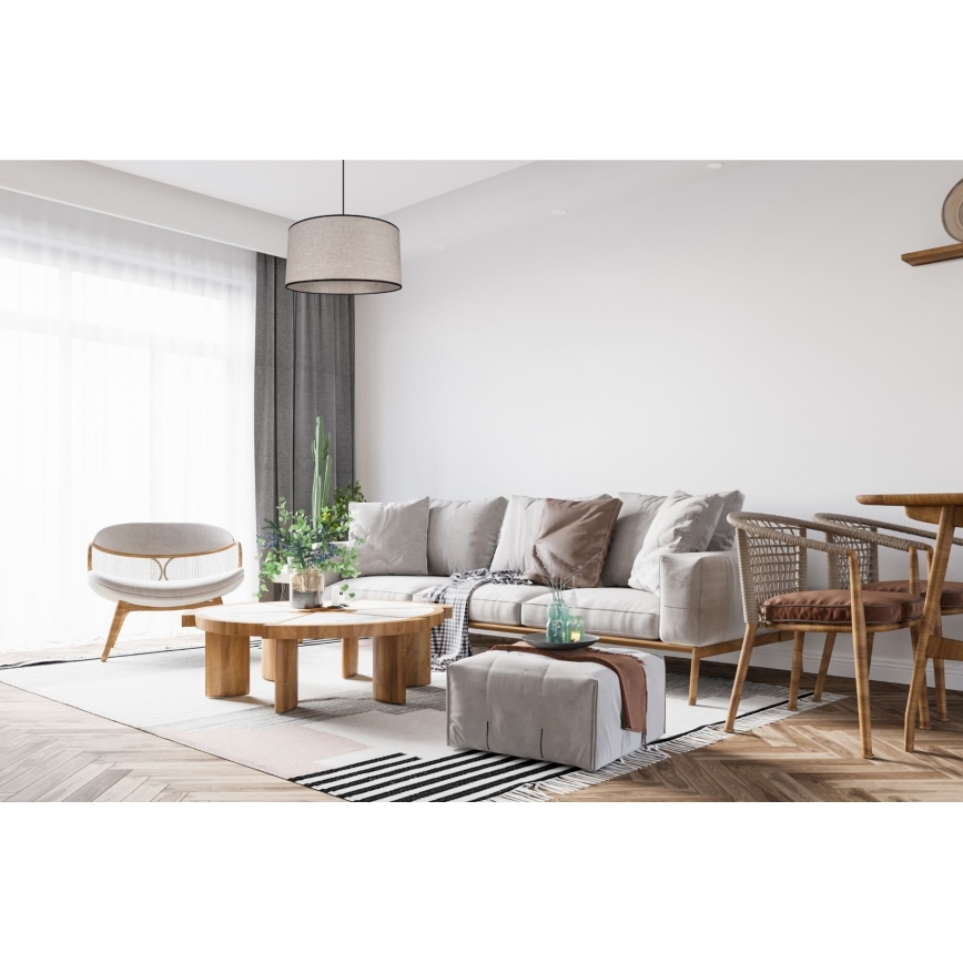Kattokruunu johdossa NEXO 1xE27/60W/230V halkaisija 40 cm