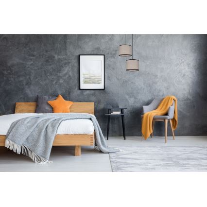 Kattokruunu johdossa NEXO 2xE27/60W/230V halkaisija 22 cm
