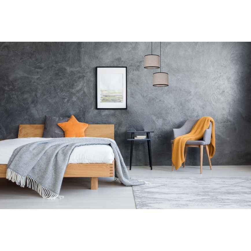 Kattokruunu johdossa NEXO 2xE27/60W/230V halkaisija 22 cm