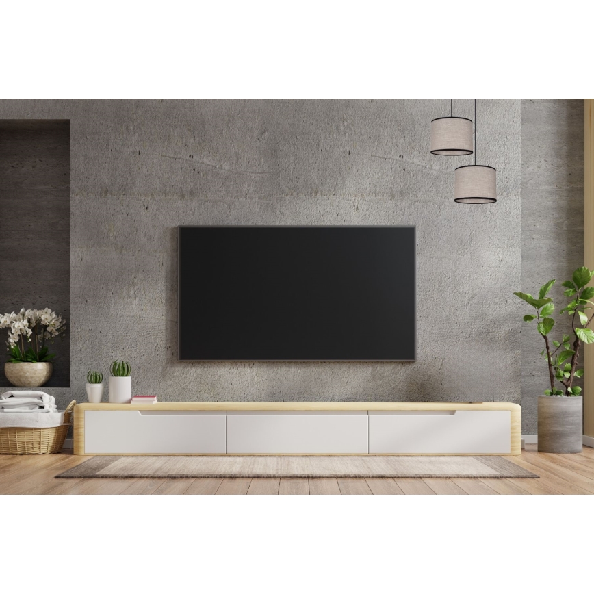 Kattokruunu johdossa NEXO 2xE27/60W/230V halkaisija 22 cm