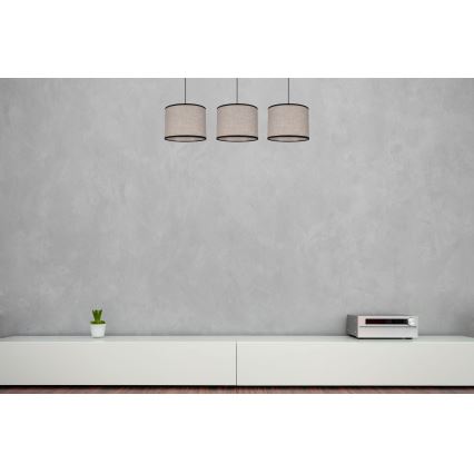 Kattokruunu johdossa NEXO 3xE27/60W/230V