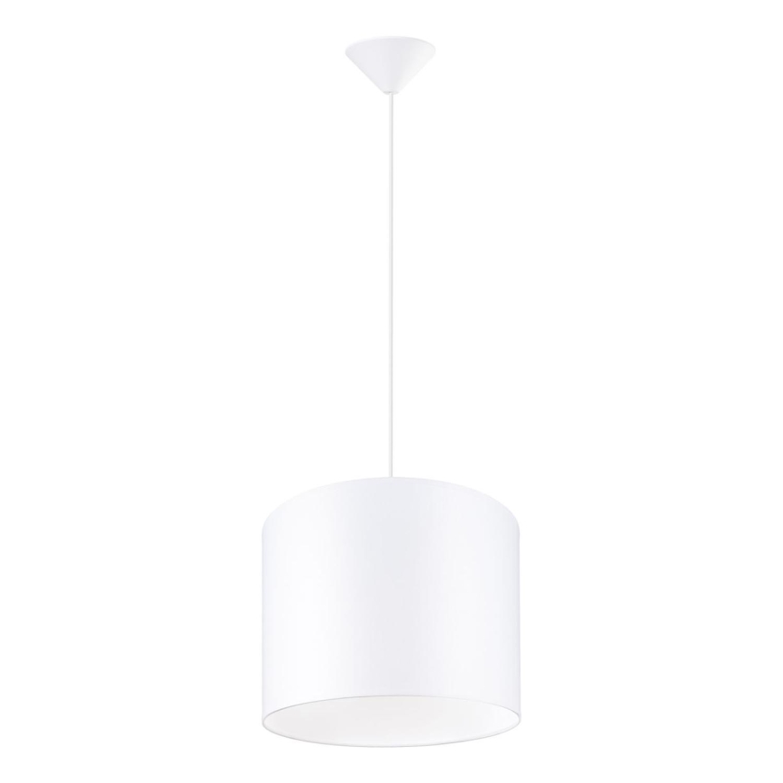 Kattokruunu johdossa NOVA 1xE27/15W/230V halkaisija 30 cm valkoinen
