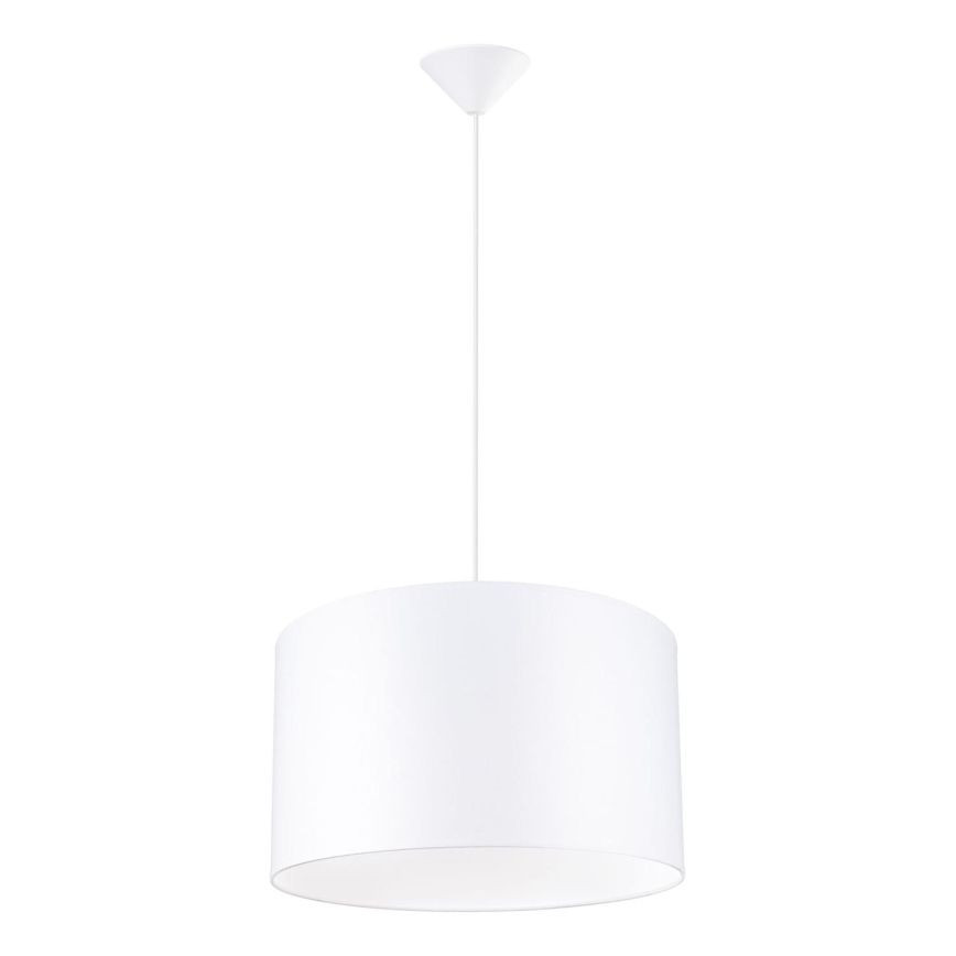 Kattokruunu johdossa NOVA 1xE27/15W/230V halkaisija 40 cm valkoinen