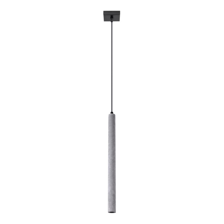 Kattokruunu johdossa PASTELO 1xG9/8W/230V betoni