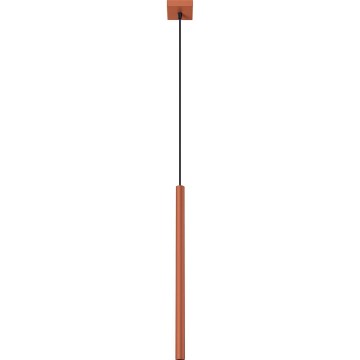 Kattokruunu johdossa PASTELO 1xG9/8W/230V punainen