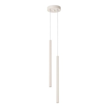 Kattokruunu johdossa PASTELO 2xG9/8W/230V kerma