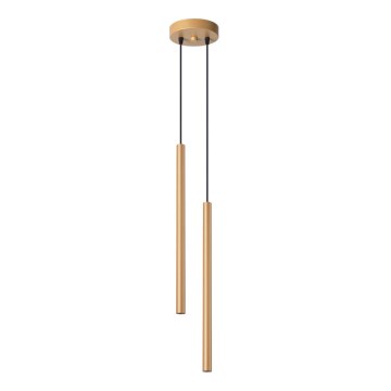 Kattokruunu johdossa PASTELO 2xG9/8W/230V kulta