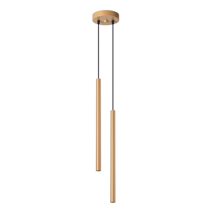 Kattokruunu johdossa PASTELO 2xG9/8W/230V kulta