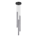 Kattokruunu johdossa PASTELO 3xG9/8W/230V betoni
