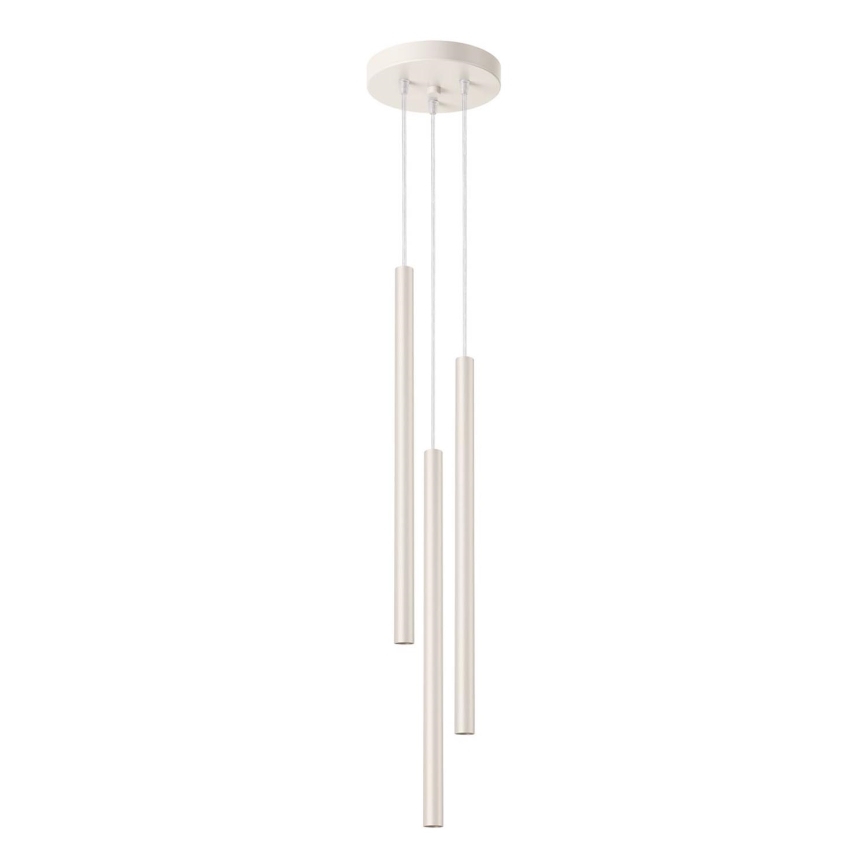 Kattokruunu johdossa PASTELO 3xG9/8W/230V kerma
