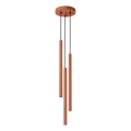 Kattokruunu johdossa PASTELO 3xG9/8W/230V punainen