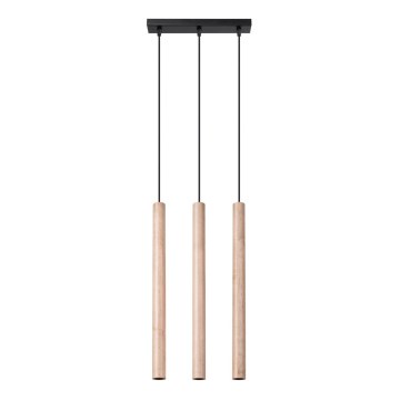 Kattokruunu johdossa PASTELO 3xG9/8W/230V pyökki