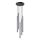 Kattokruunu johdossa PASTELO 5xG9/8W/230V betoni