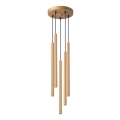 Kattokruunu johdossa PASTELO 5xG9/8W/230V kulta